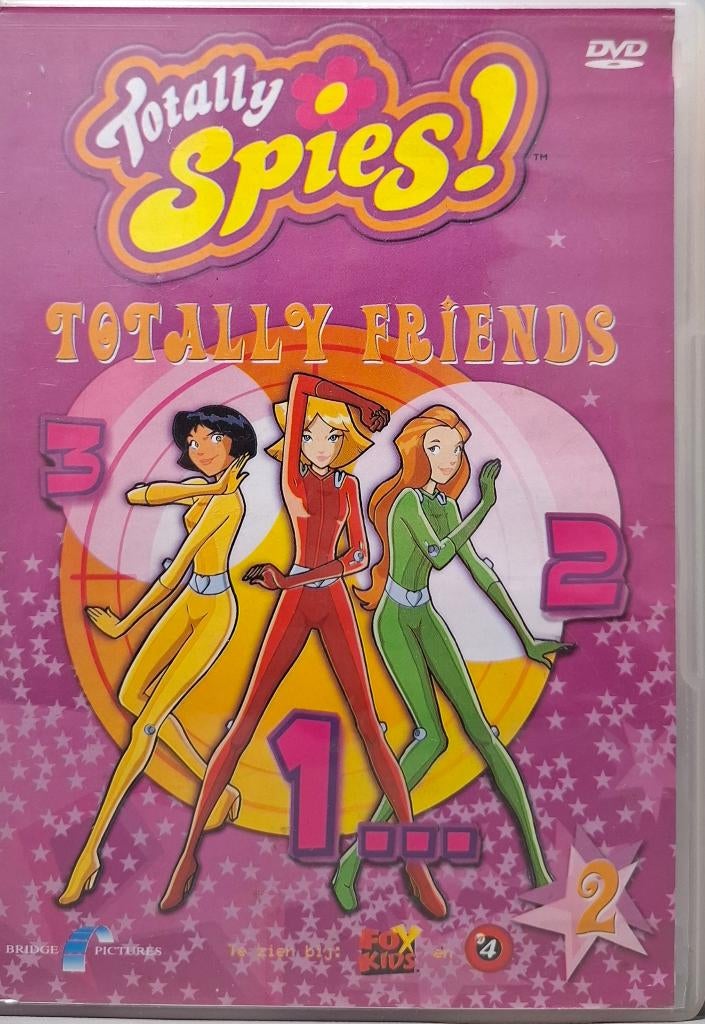Totally SPIES Totally friends dvd KRASVRIJ, Cd's en Dvd's, Alle leeftijden, Ophalen of Verzenden, Zo goed als nieuw