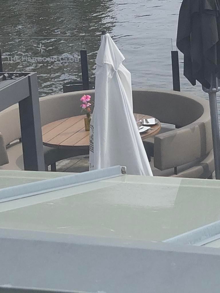 Loungebank, Ophalen of Verzenden, Gebruikt, Rond, Wicker