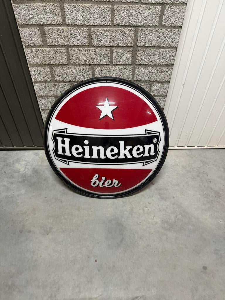 Heineke bier reclame, Verzamelen, Merken en Reclamevoorwerpen, Ophalen, Zo goed als nieuw, Reclamebord