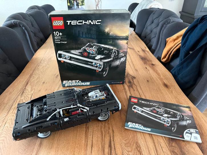 Lego 42111 Dom's Dodge Charger, Kinderen en Baby's, Speelgoed | Duplo en Lego, Gebruikt, Lego, Complete set, Ophalen