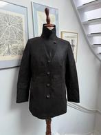 Donna D Leren Jas Donkerbruin Dames 42, Ophalen of Verzenden, Zo goed als nieuw, Maat 42/44 (L), Bruin