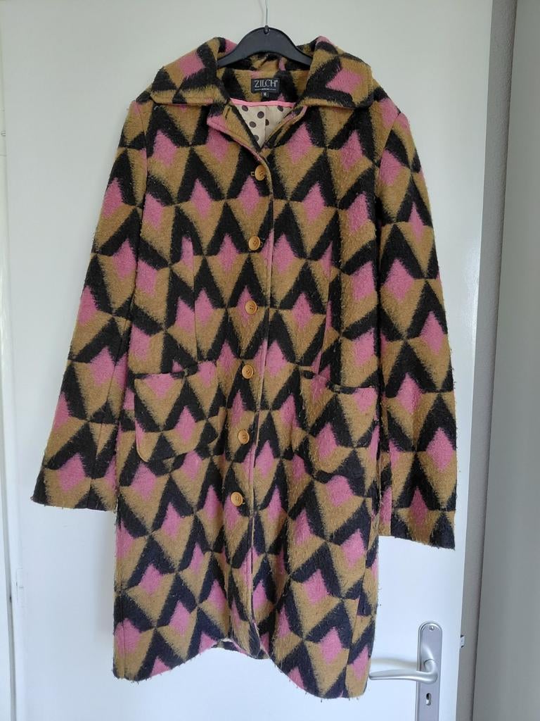 Zilch Jas Maat M Wolmix, Ophalen of Verzenden, Gedragen, Maat 38/40 (M)