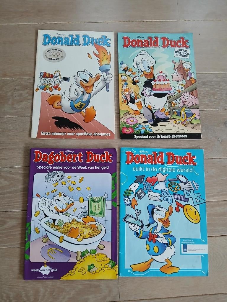 Donald Duck weekblad stripboeken speciale edities, Meerdere stripboeken, Ophalen of Verzenden, Zo goed als nieuw
