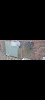 Glazen ramen, Ophalen, Aluminium, 75 tot 150 cm, Raamkozijn