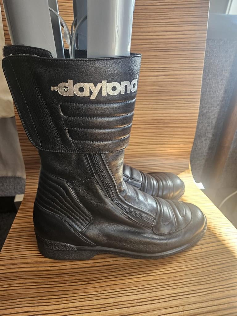 Daytona motorlaarzen maat 42, Motoren, Ophalen, Tweedehands, Laarzen, Daytona