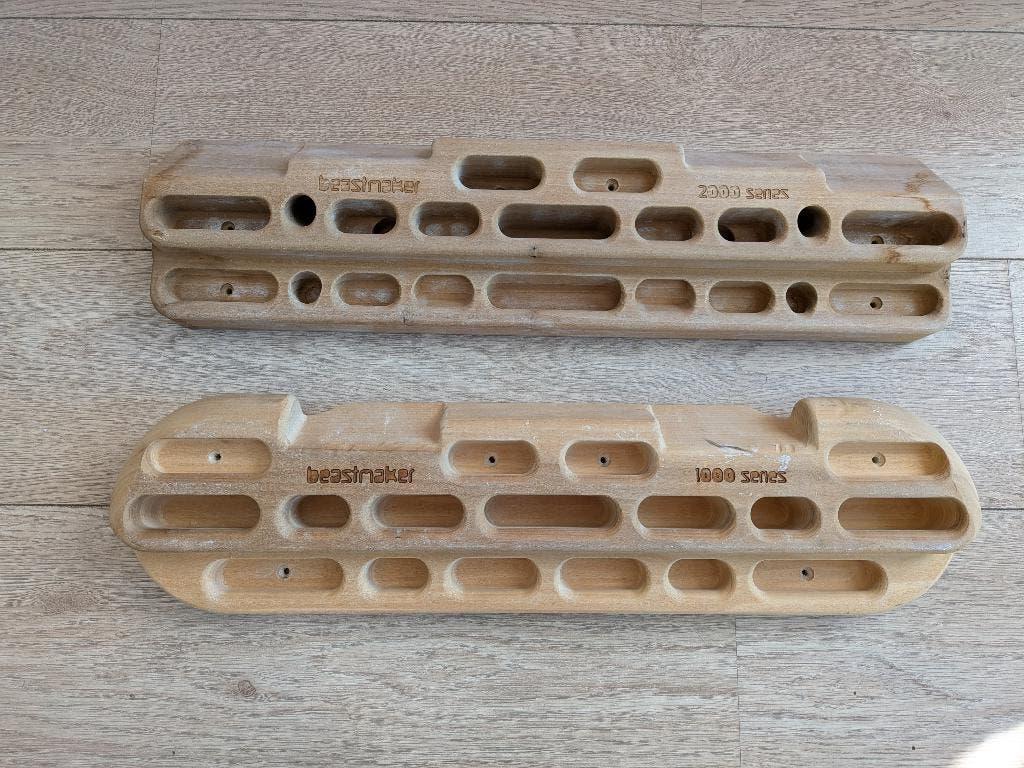Hangboard Beastmaker 1000 en 2000, Ophalen of Verzenden, Gebruikt, Klimsport-accessoire