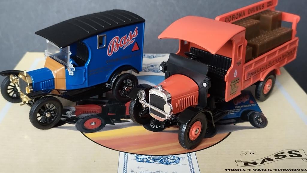 Ford T & Thornycroft bass Corona Drinks Corgi Pol, Hobby en Vrije tijd, Modelauto's | 1:50, Corgi Classics limited, Corgi@corgi.co.uk