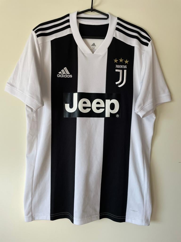 Juventus Adidas Voetbalshirt 18/19 Home Maat M, Maat 48/50 (M), Wit, Ophalen of Verzenden, Zo goed als nieuw