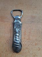Antiek Flessenopener met Bij motief zilver? Fles opener, Ophalen of Verzenden