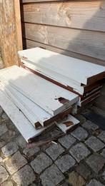 Houten traptreden, over van verbouwing, Doe-het-zelf en Verbouw, Hout en Planken, Ophalen, Gebruikt