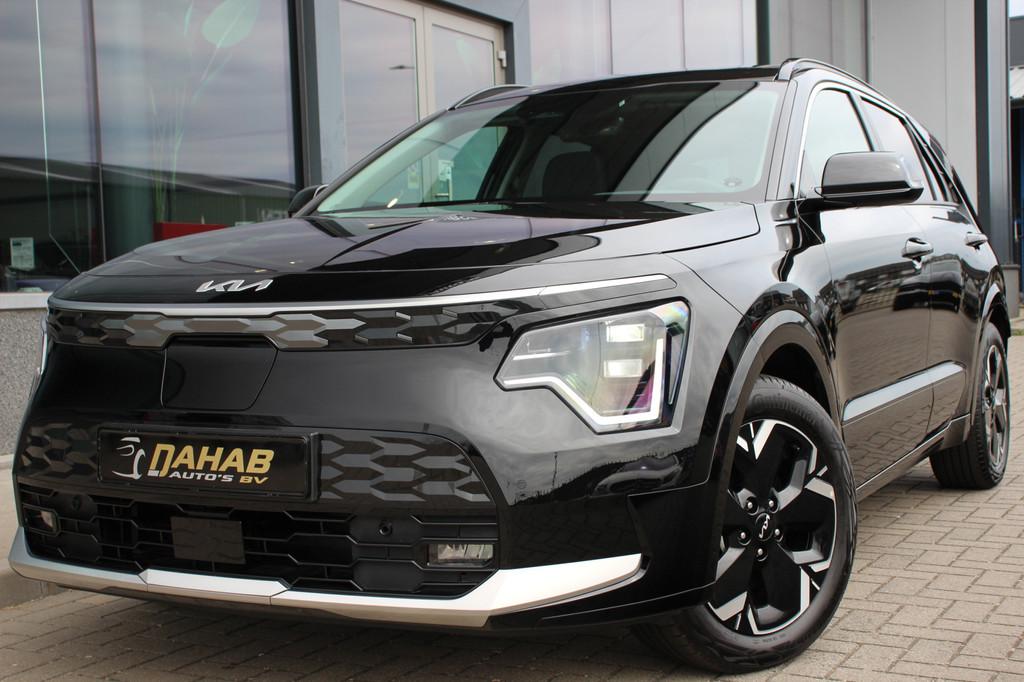 Kia Niro EV ExecutiveLine 64.8kWh | Schuifdak | Warmtepomp, Auto's, Kia, 12 maanden, Gebruikt, 750 kg, Zwart