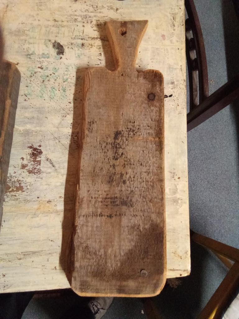 Oude Franse broodplank 43x 13cm, Ophalen of Verzenden