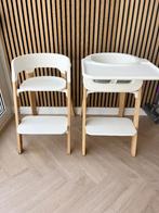 T.e.a.b. Stokke Steps kinderstoelen + accessoires, Ophalen, Gebruikt, Meegroeistoel, Afneembaar eetblad