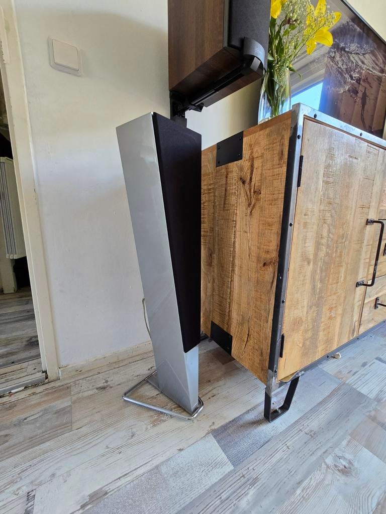 Duson 2202 vloerstaande luidsprekerset, Audio, Tv en Foto, Luidsprekers, Zo goed als nieuw, 120 watt of meer, Front, Rear of Stereo speakers