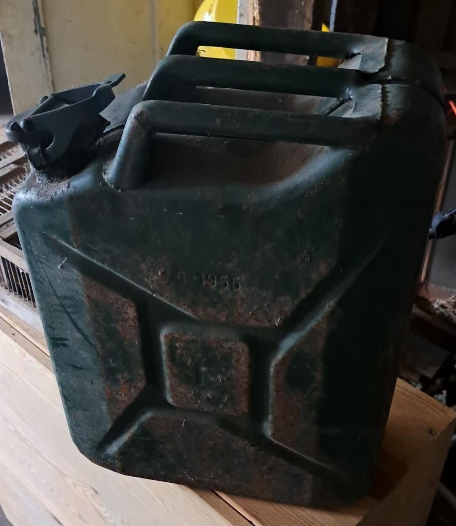 Brandstoftank jerrycan tank voor diesel benzine antiek goedk, Ophalen of Verzenden, Nieuw