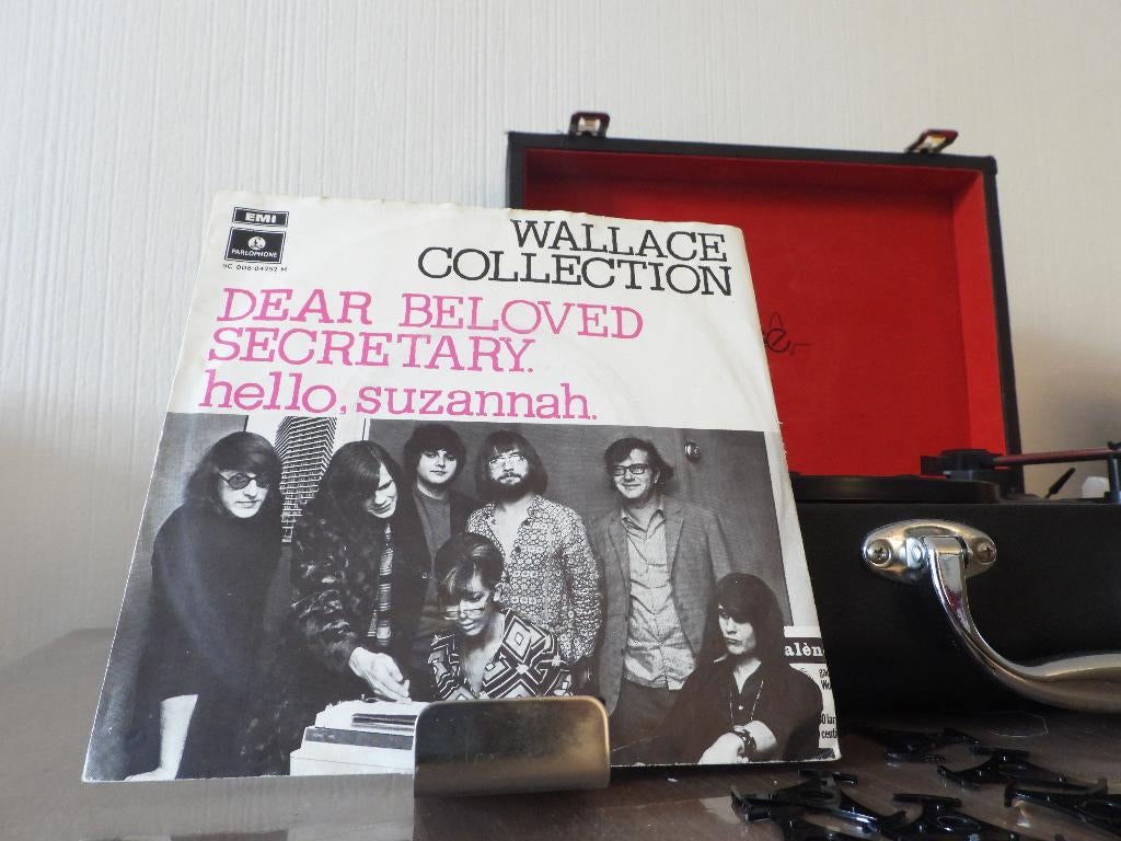 Wallace Collection – Dear Beloved Secretary - Hello Suzannah, Cd's en Dvd's, Vinyl Singles, Ophalen of Verzenden, Gebruikt, Pop