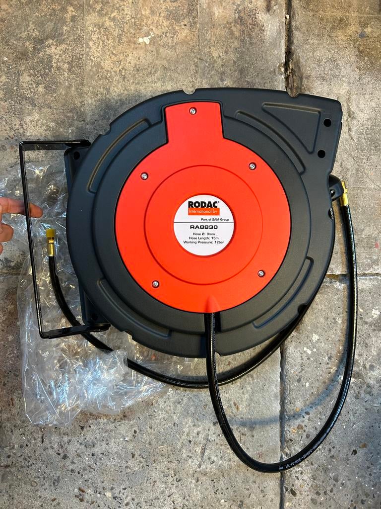 Rodac slanghaspel 15 meter, Ophalen, Nieuw