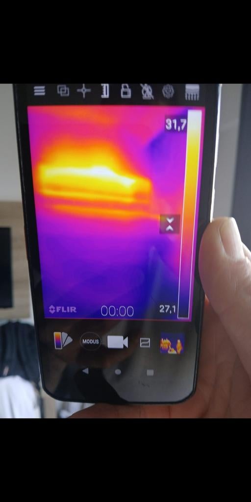 FLIR WARMTE CAMERA IR, Ophalen of Verzenden, Overige materialen, 15 m² of meer