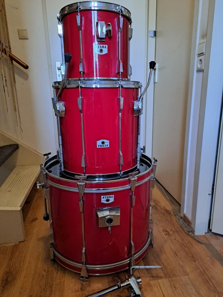 Tama Rockstar DX shellset, Muziek en Instrumenten, Drumstellen en Slagwerk, Ophalen, Gebruikt, Tama