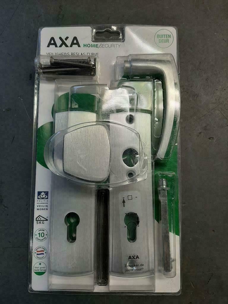 Axa Voordeurklinken voordeurklink 72mm veiligheidsbeslag, ,, Nieuw, Ophalen of Verzenden, ,