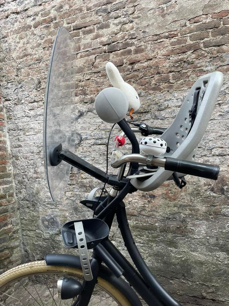 Yepp voorzitje stuur, Fietsen en Brommers, Fietsaccessoires | Fietsstoeltjes, Ophalen, Zo goed als nieuw, Voetsteuntjes