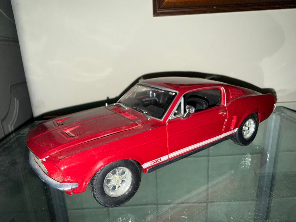 Schaalmodel Ford Mustang GTA 1:18, Ophalen of Verzenden, Gebruikt, Overige merken