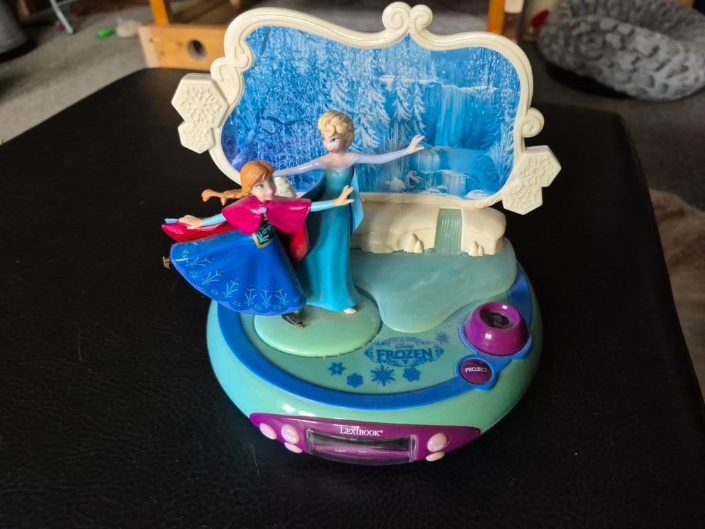 Disney Frozen Lexibook Projector Wekker met Anna en Elsa, Ophalen of Verzenden, Gebruikt