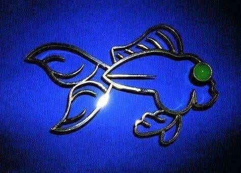 Broche, 4 tot 7 cm, Nieuw, Ophalen of Verzenden, Met edelsteen