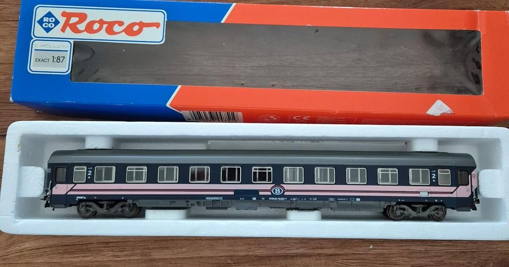 Roco 44646 NMBS I6 Bc11, Hobby en Vrije tijd, Modeltreinen | H0, Gebruikt, Gelijkstroom, Wagon, Ophalen of Verzenden