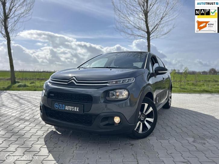 Citroen C3 1.2 PureTech Shine|CARPLAY|APK|CAMERA|CRUISE CON, Auto's, Citroën, Bedrijf, Te koop, C3, ABS, Achteruitrijcamera, Airbags