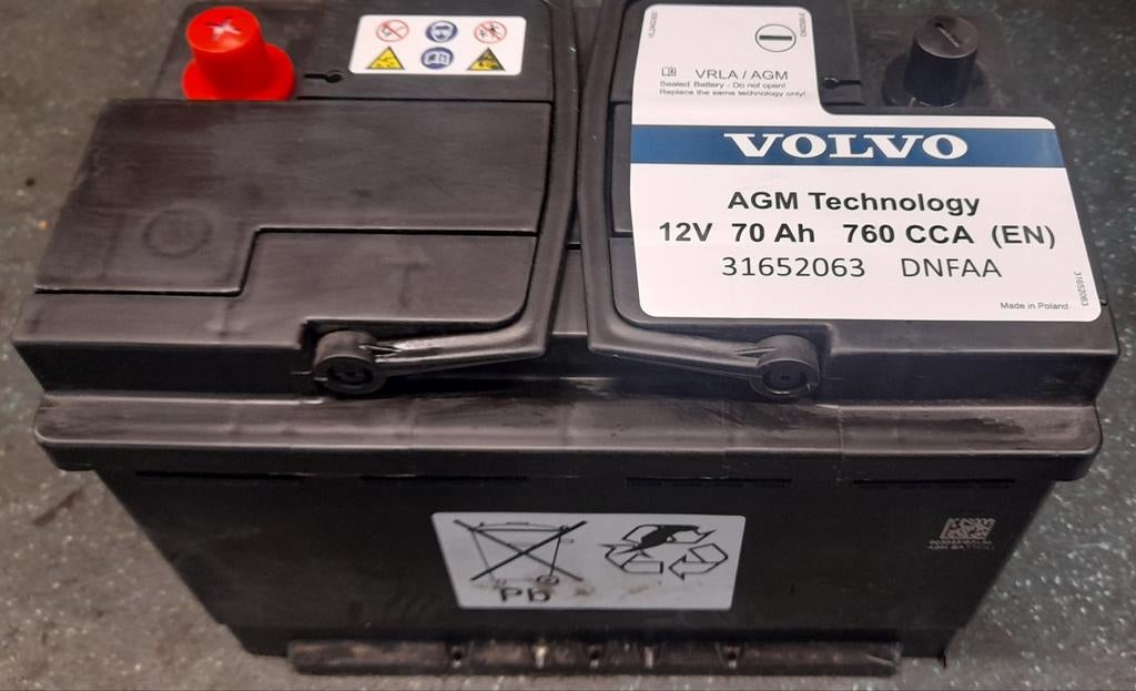 Agm accu 70 ah, Auto-onderdelen, Ophalen