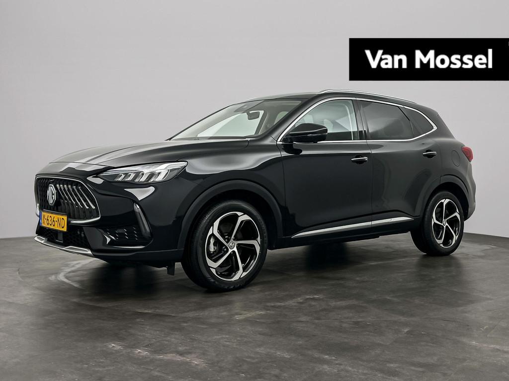 MG EHS 1.5 TGDI PHEV Aut. Luxury | Leder | Panoramadak | Led, 12 maanden, Gebruikt, 4 cilinders, Zwart