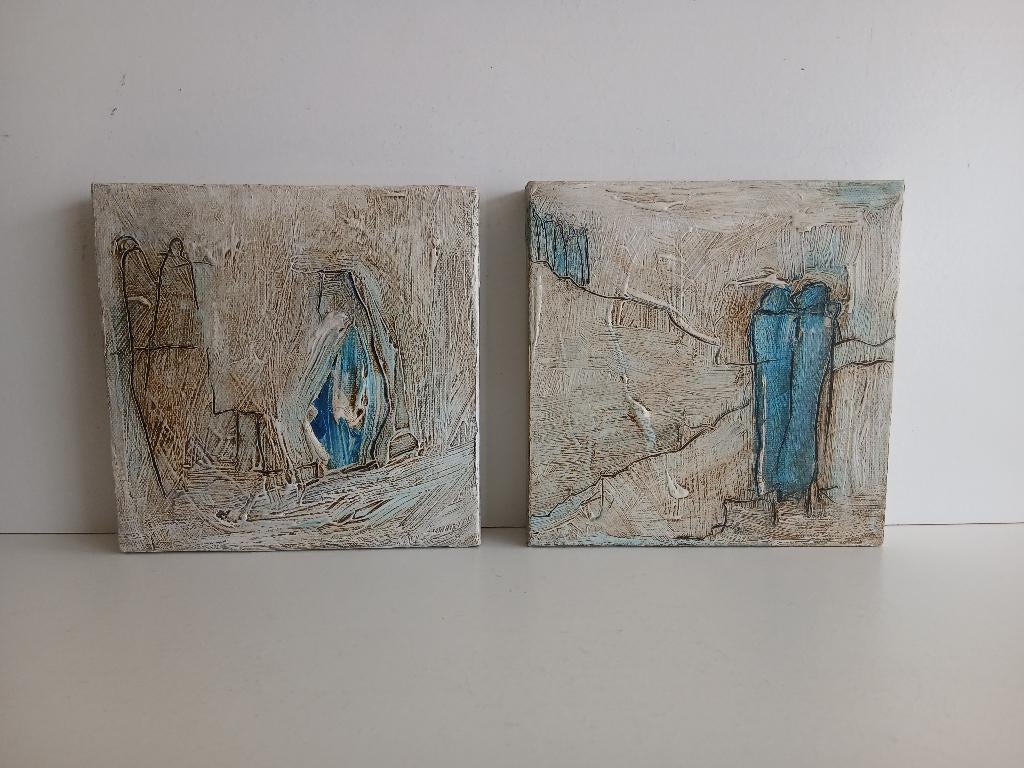 Schilderijen - Anita Scholte op Reimer, Ophalen, Minder dan 50 cm, Oorspronkelijke maker, Zo goed als nieuw