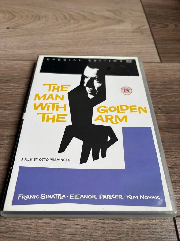 The Man with the Golden Arm met Frank Sinatra *Regio 1*, Alle leeftijden, Drama, Ophalen of Verzenden, Zo goed als nieuw