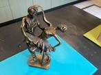 Mooi bronzen beeld, danspaar. Hoogte ongeveer 28 cm, Antiek en Kunst, Antiek | Koper en Brons, Ophalen of Verzenden, Brons