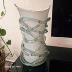 Exclusieve vaas aangeboden., Overige kleuren, Ophalen of Verzenden, Minder dan 50 cm, Glas