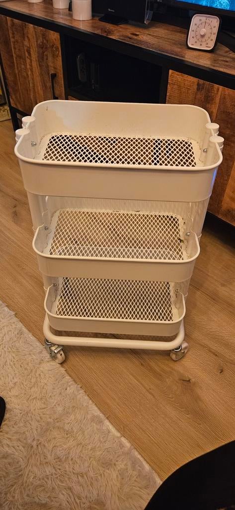 Wit bakkers trolley, Ophalen, Zo goed als nieuw