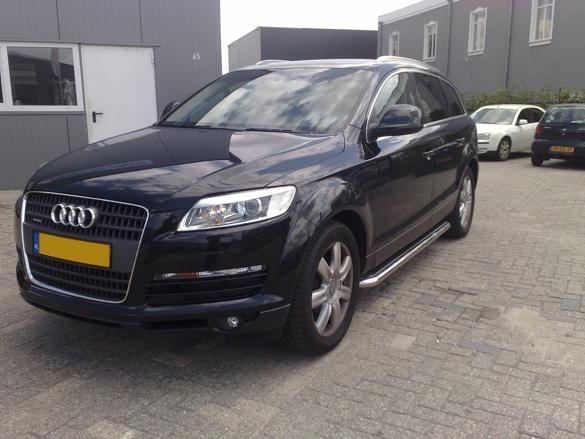 Audi Q7 Sidebars met rvs platen, Auto diversen, Tuning en Styling, Ophalen