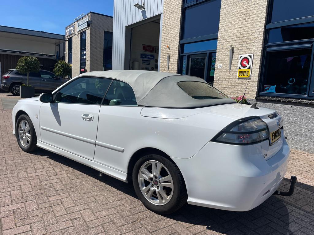 Saab 9-3 Cabrio 1.8t Vector Exklusiv- trekhaak- automaat, Gebruikt, Beige, 4 cilinders, Cabriolet
