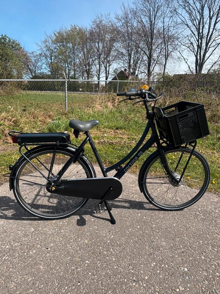 goh cortina u4 elektrische fiets 2591km 400wh accu dark bleu, Fietsen en Brommers, Elektrische fietsen, Gebruikt, Cortina, 55 tot 59 cm
