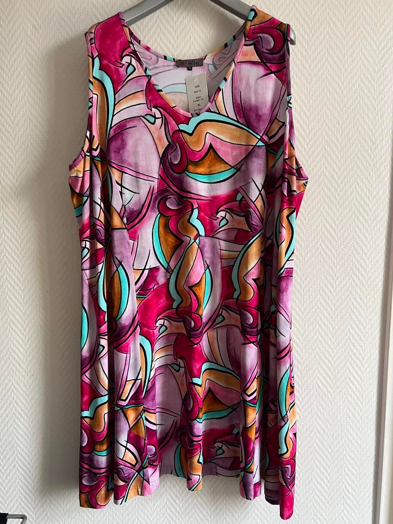 Mooie Exelle jurk in maat 56., Ophalen of Verzenden, Nieuw, Roze, Jurk