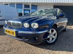 Jaguar X-Type 3.0 V6 Executive (bj 2004, automaat), Auto's, Jaguar, Blauw, 2967 cc, Sedan, Euro 4