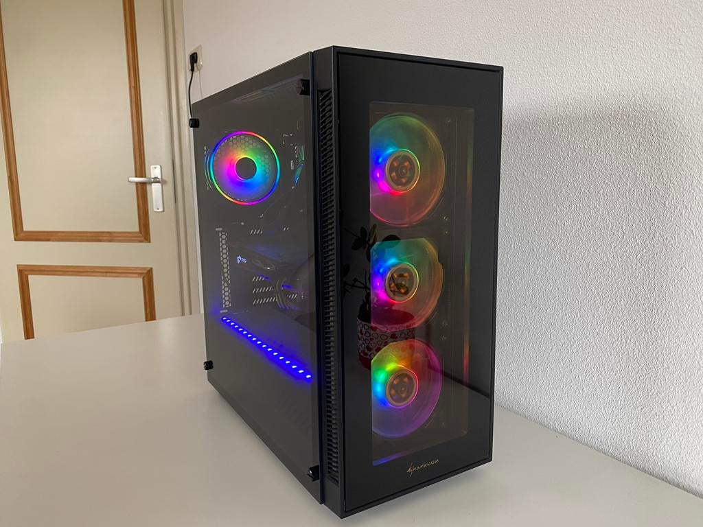 Gaming PC i9 9900K + GTX 1080 | 16GB | 100+ FPS Fortnite, Computers en Software, Desktop Pc's, Ophalen, Zo goed als nieuw, Gaming