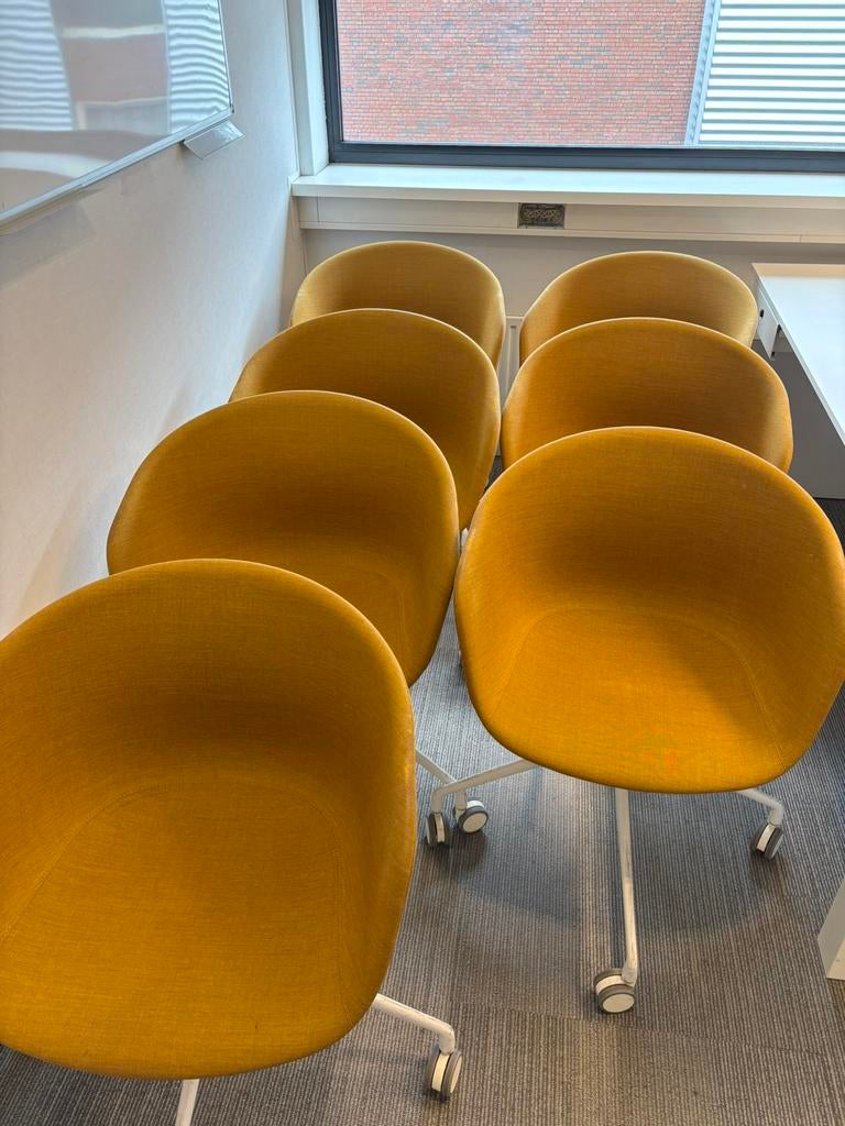 HAY AAC design vergaderstoelen - 7 stuks, Huis en Inrichting, Stoelen, Ophalen, Kunststof, Gebruikt, Overige kleuren
