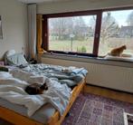 Mooi grenen bed, tweepersoons 180, Ophalen, Gebruikt, Bruin, Tweepersoons