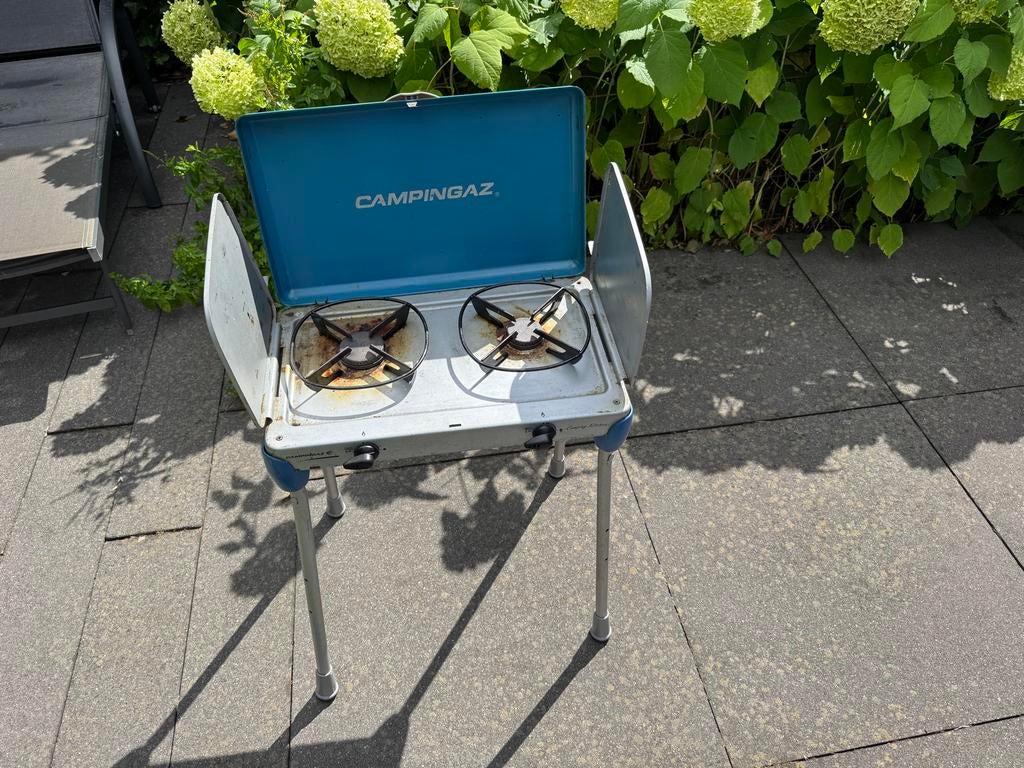 Campingaz Camping Kitchen kooktoestel met grillplaat, Ophalen, Gebruikt