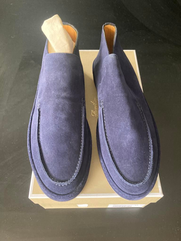 Aurélien Loafers Maat 43 Blauw - Nw pr 425 euro. nu 240 euro, Kleding | Heren, Schoenen, Loafers, Blauw, Nieuw, Ophalen of Verzenden