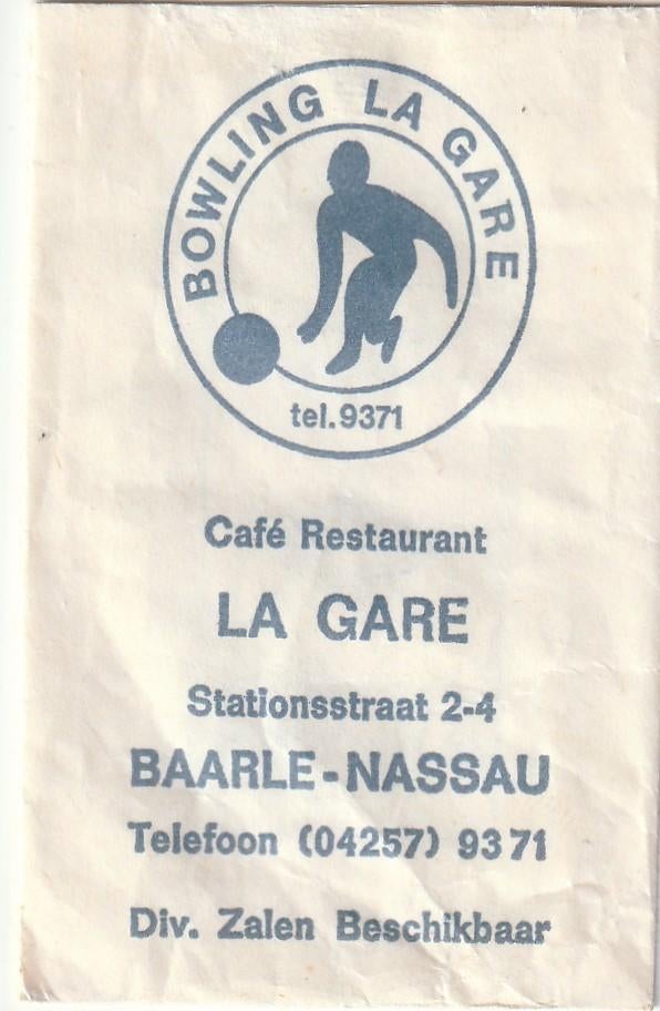 Suikerzakje #793 : La Gare Baarle-Nassau, Verzenden, Nederland