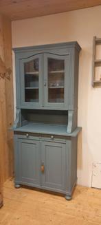 Grijze compacte buffetkast, Ophalen, ., 50 tot 100 cm, Zo goed als nieuw