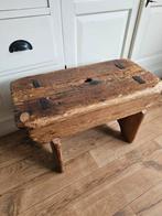 Vintage kruk, Ophalen, Gebruikt, Hout